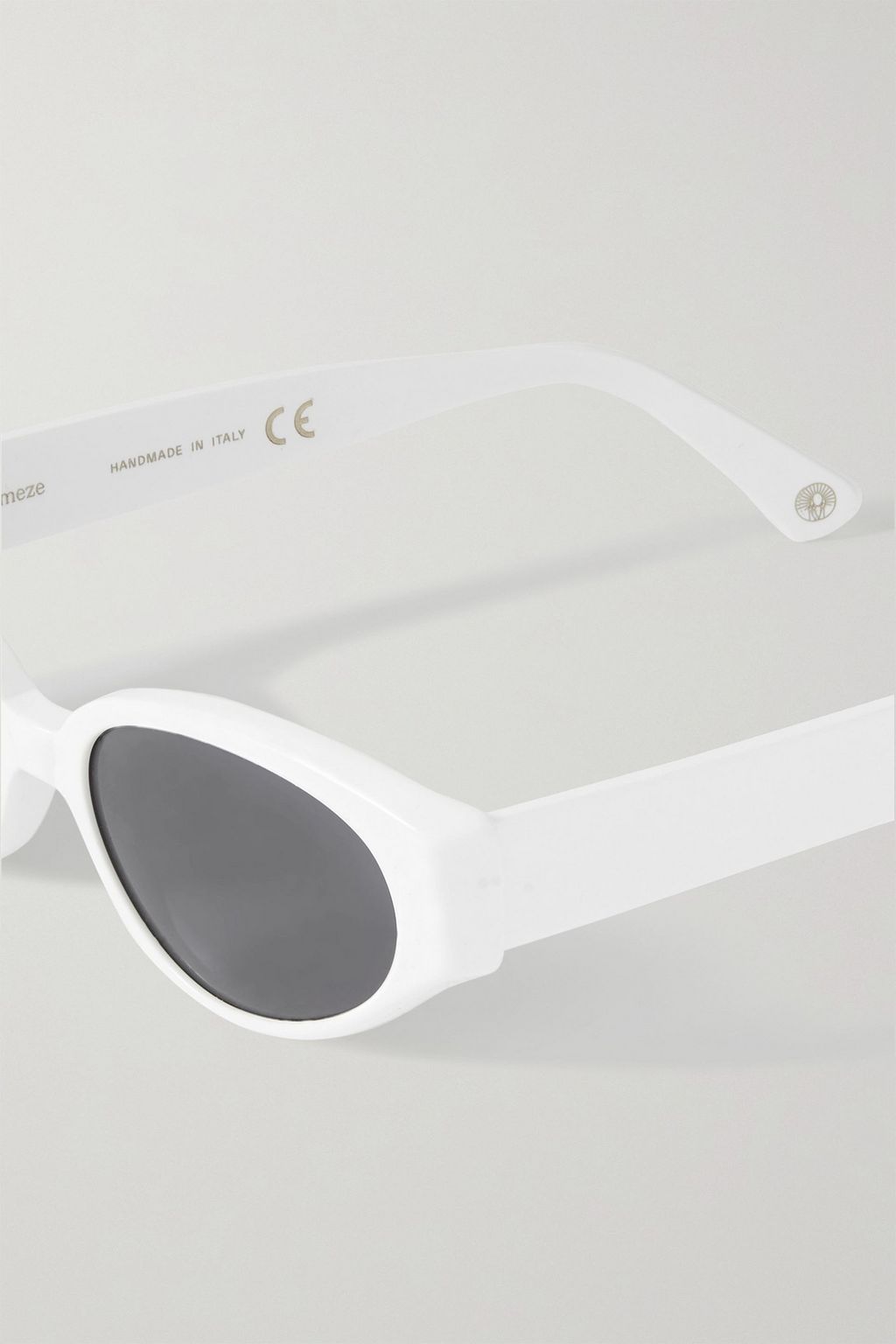 KIMEZE Gabriel oval-frame acetate sunglasses