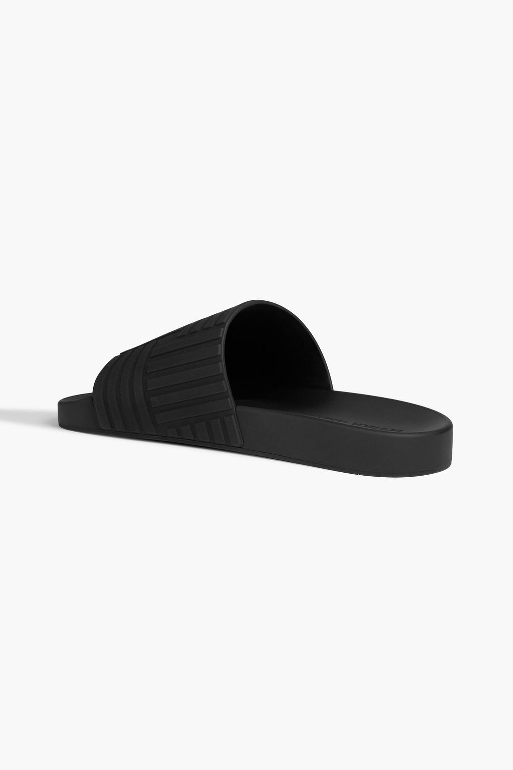 BOTTEGA VENETA Embossed rubber slides