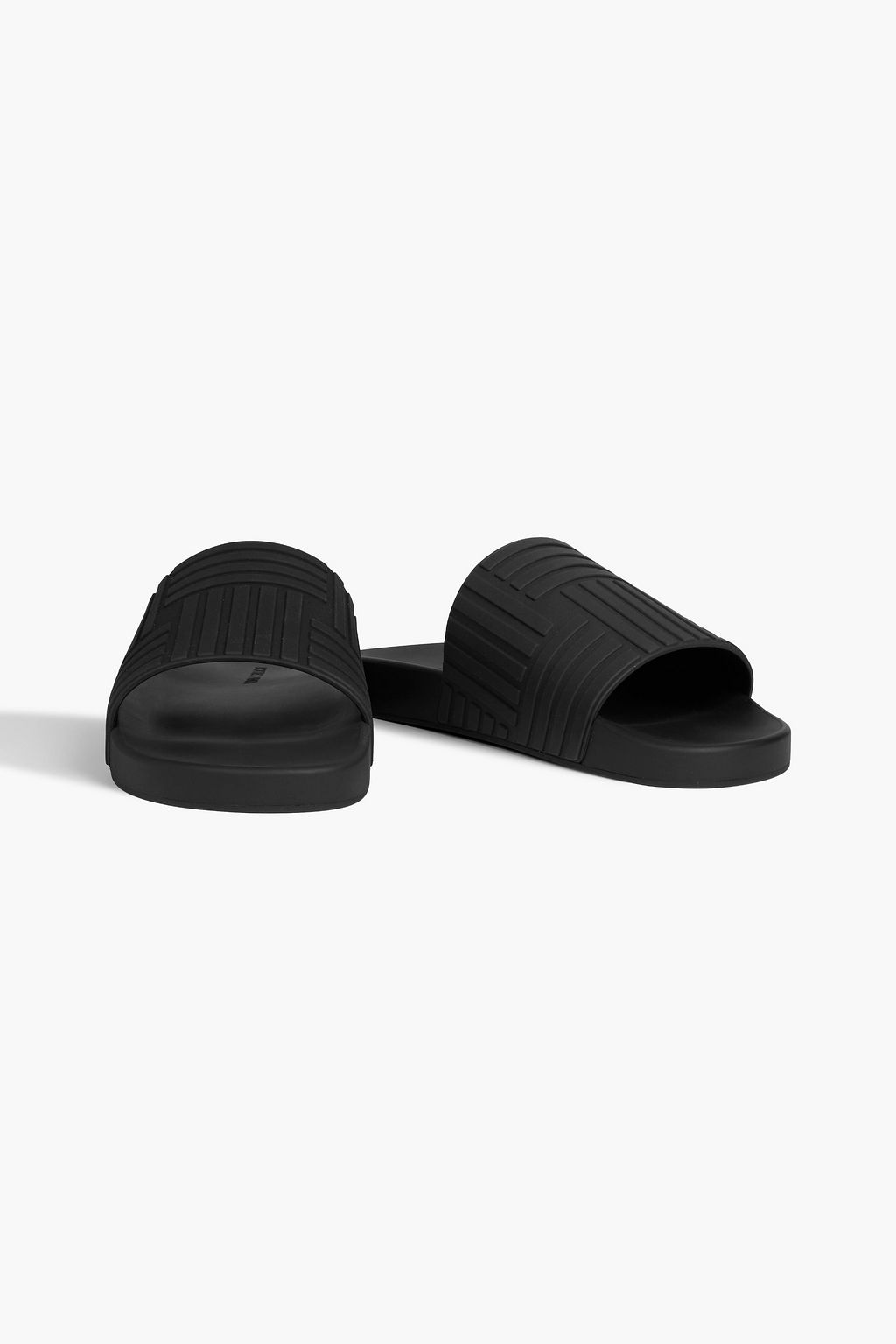 BOTTEGA VENETA Embossed rubber slides
