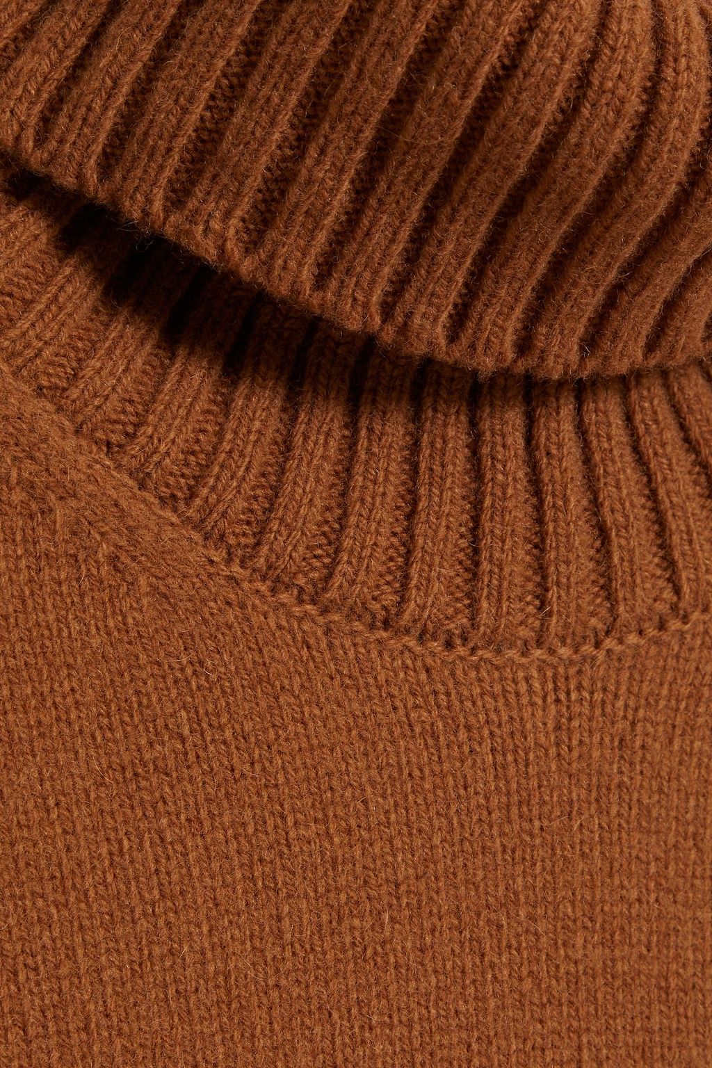 SUNSPEL Relaxed Roll Neck wool and cashmere-blend turtleneck sweater