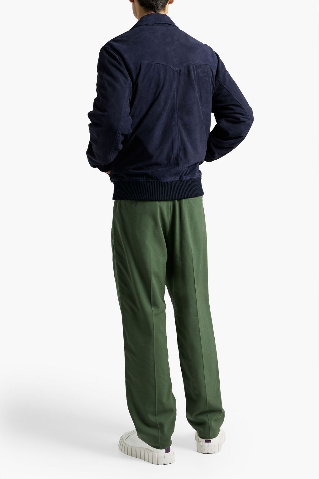 OFFICINE GÉNÉRALE Valentin suede jacket
