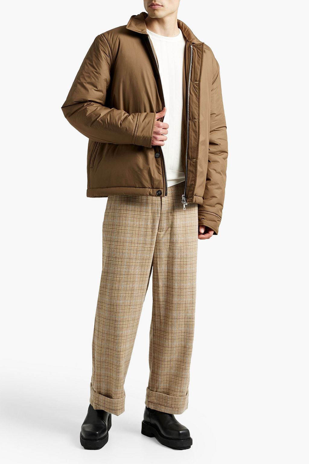 OFFICINE GÉNÉRALE Quilted shell jacket
