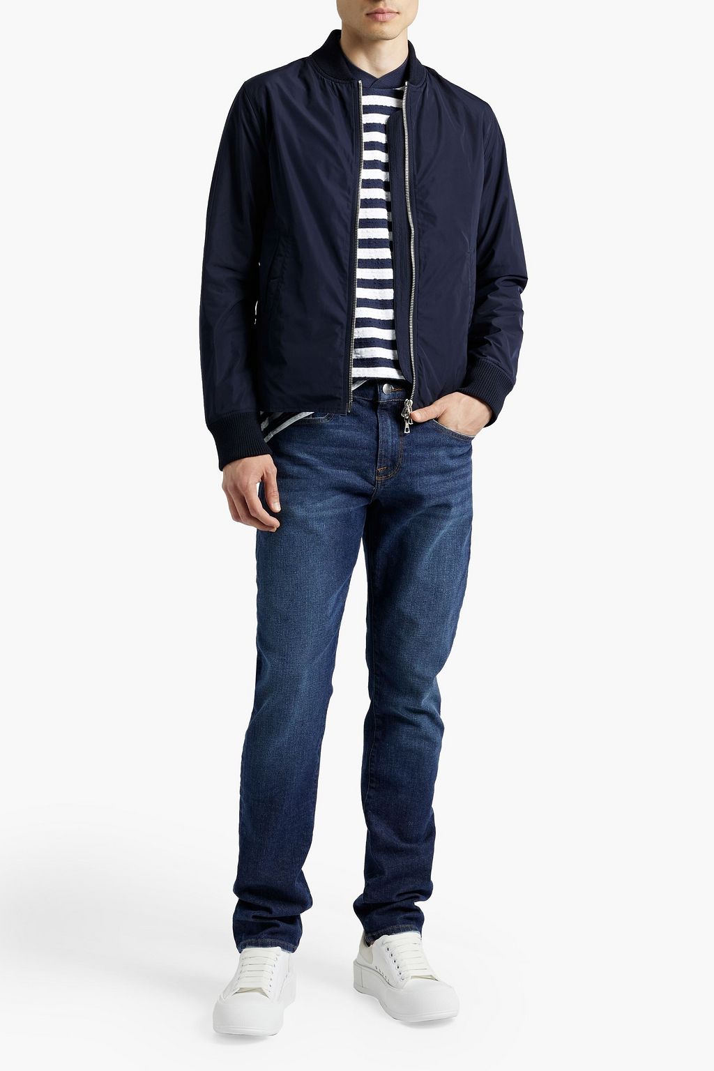 FRAME L'Homme slim-fit denim jeans