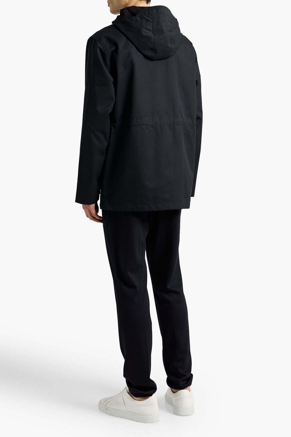 OFFICINE GÉNÉRALE Brett twill hooded parka