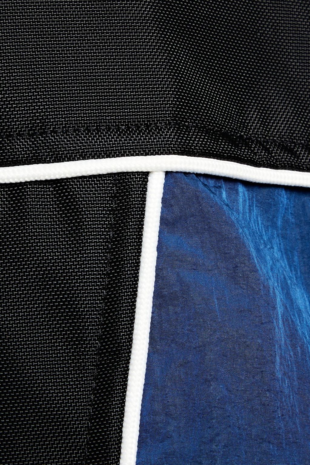 SANDRO Atlantic color-block shell hooded jacket