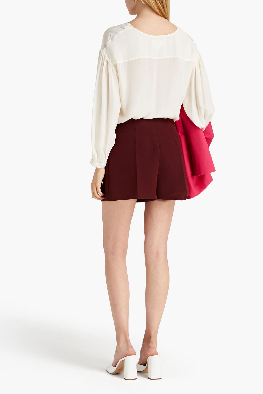 BA&SH Bluse aus Crêpe de Chine