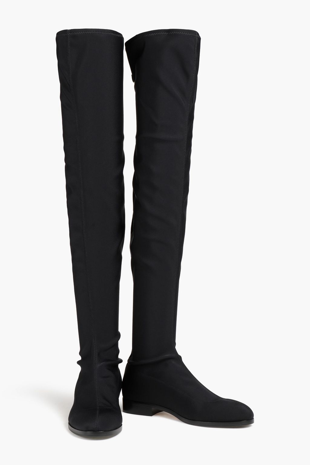 SERGIO ROSSI Selva stretchjersey overtheknee boots THE