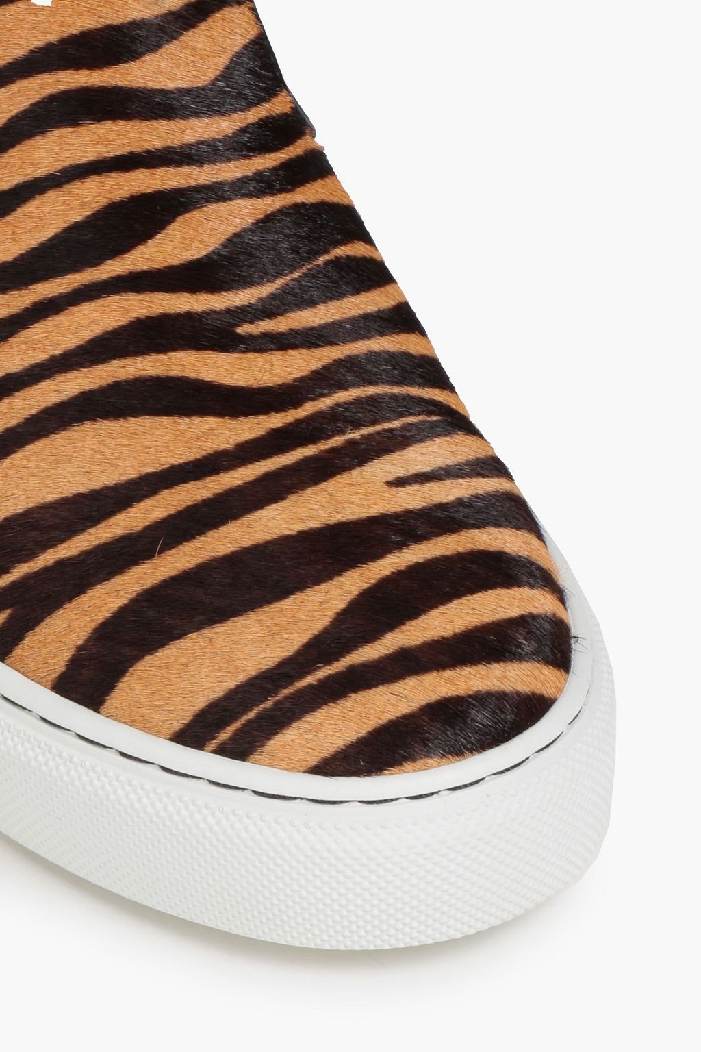 BY MALENE BIRGER Kaylee 100 tiger-print calf-hair sneakers