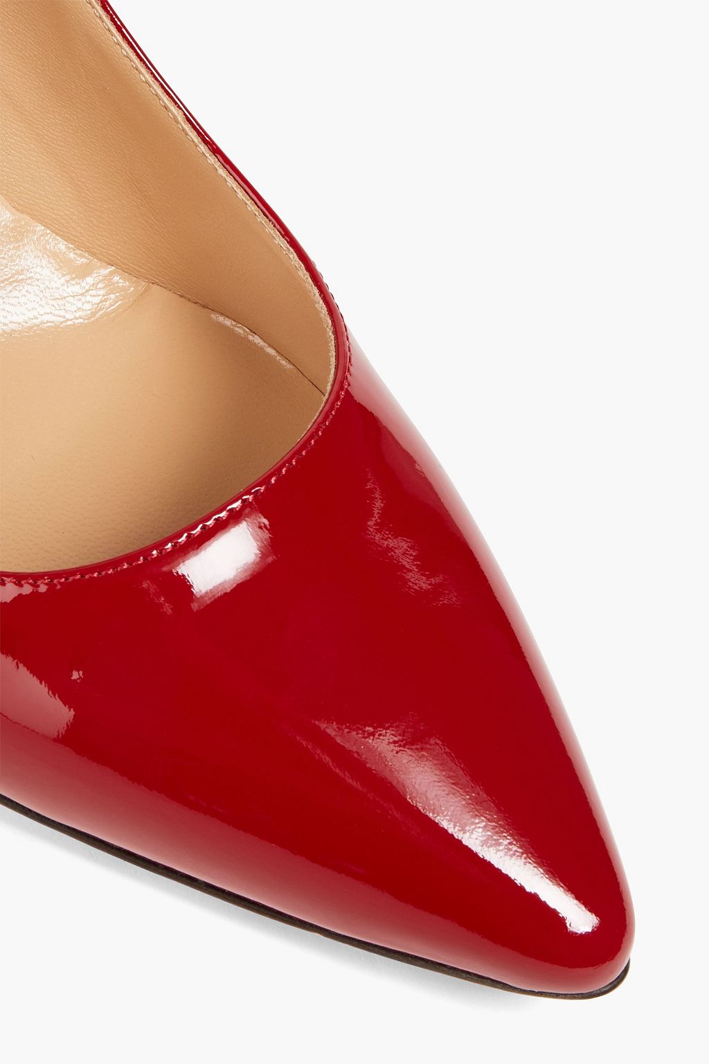 SERGIO ROSSI Secret patent-leather pumps