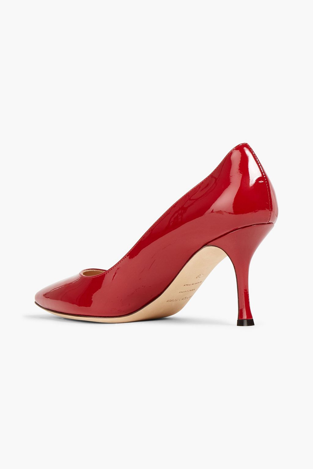 SERGIO ROSSI Secret patent-leather pumps