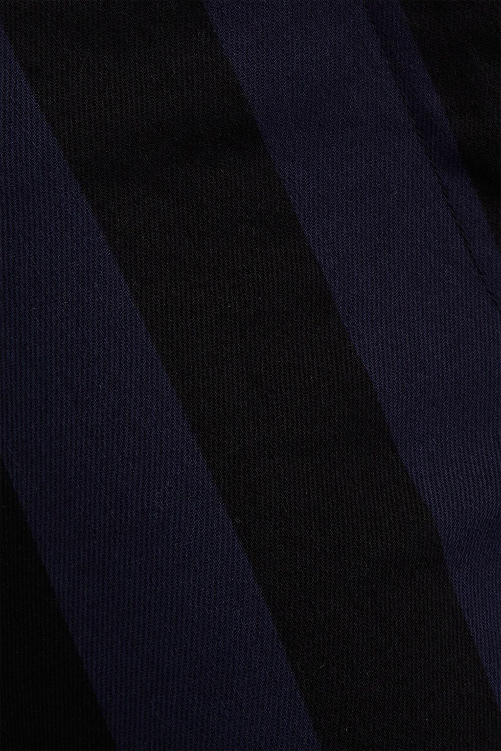 BY MALENE BIRGER Erika striped stretch-cotton twill flared pants