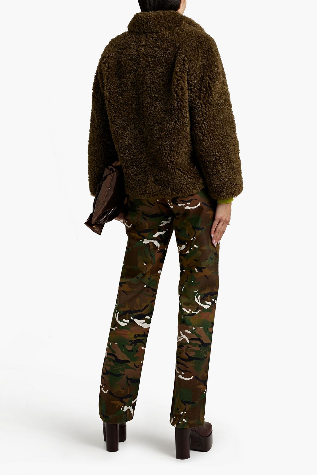 RAG & BONE Hesper faux shearling jacket