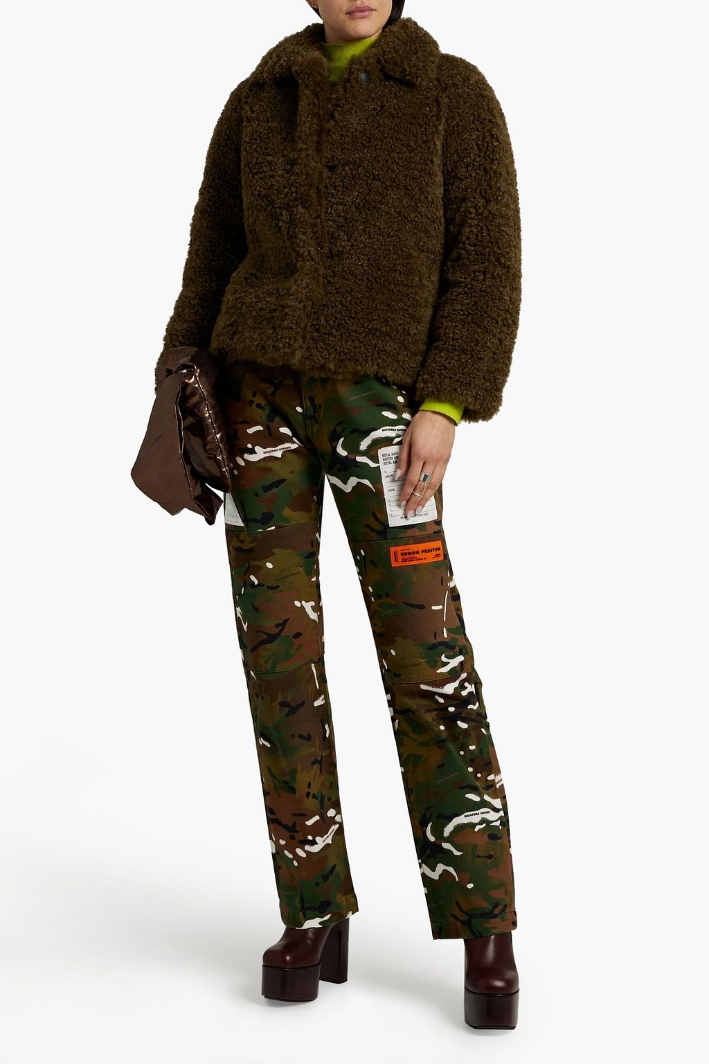 RAG & BONE Hesper faux shearling jacket