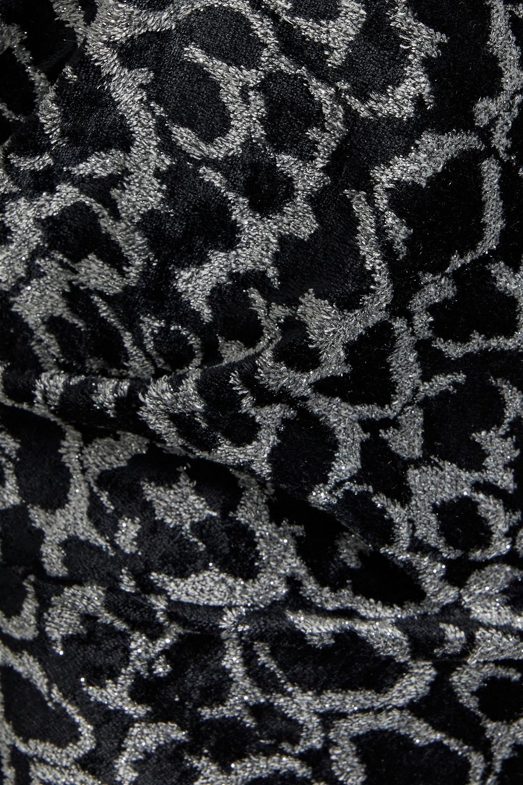BY MALENE BIRGER ベルベットジャカード ミディワンピース メタリック