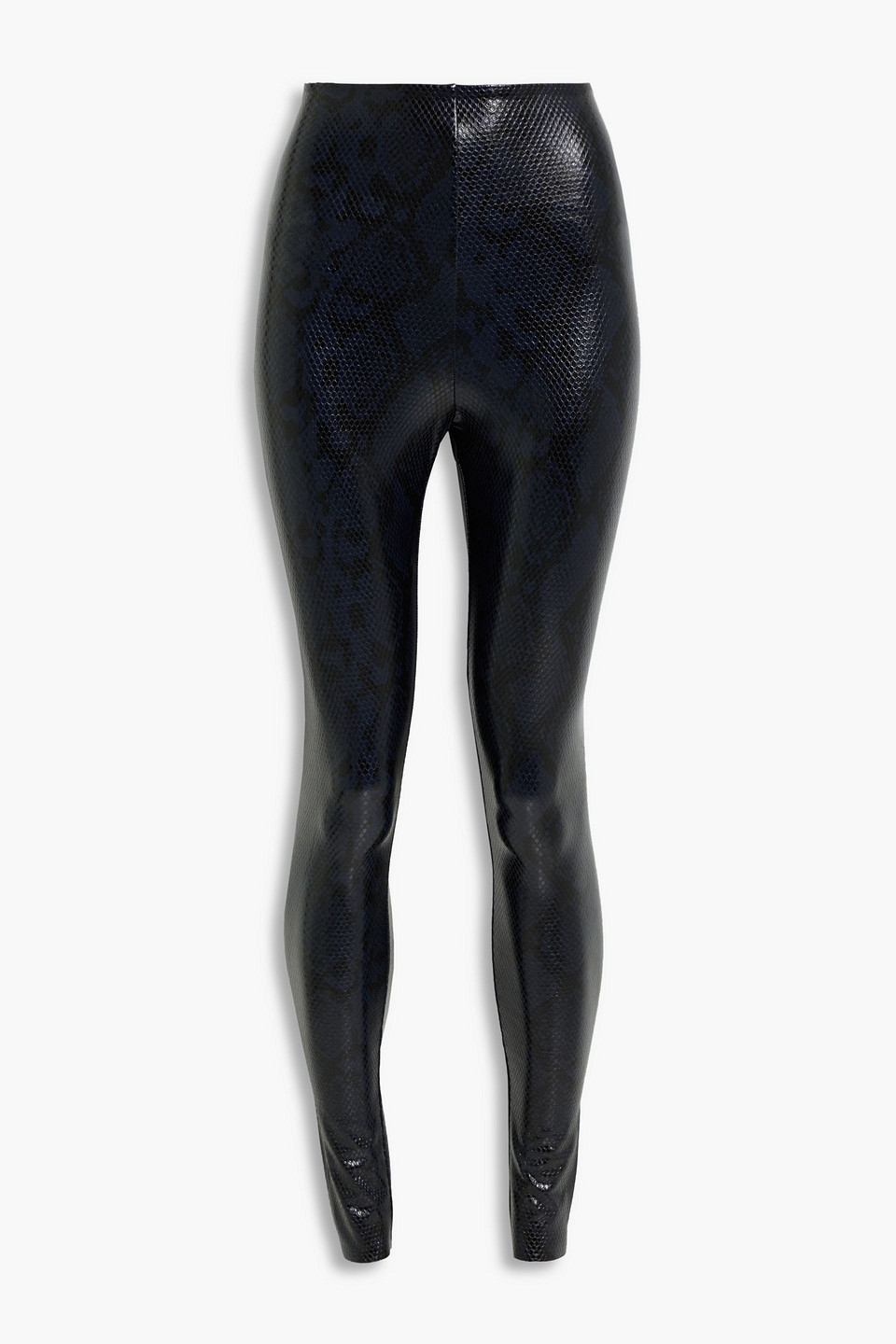 Lizard-effect leggings