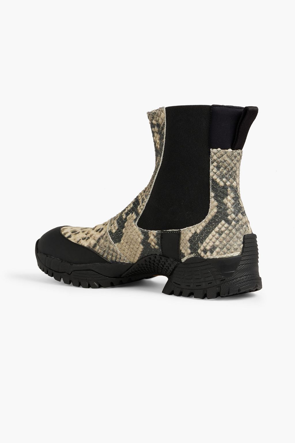 1017 ALYX 9SM Snake-effect leather Chelsea boots