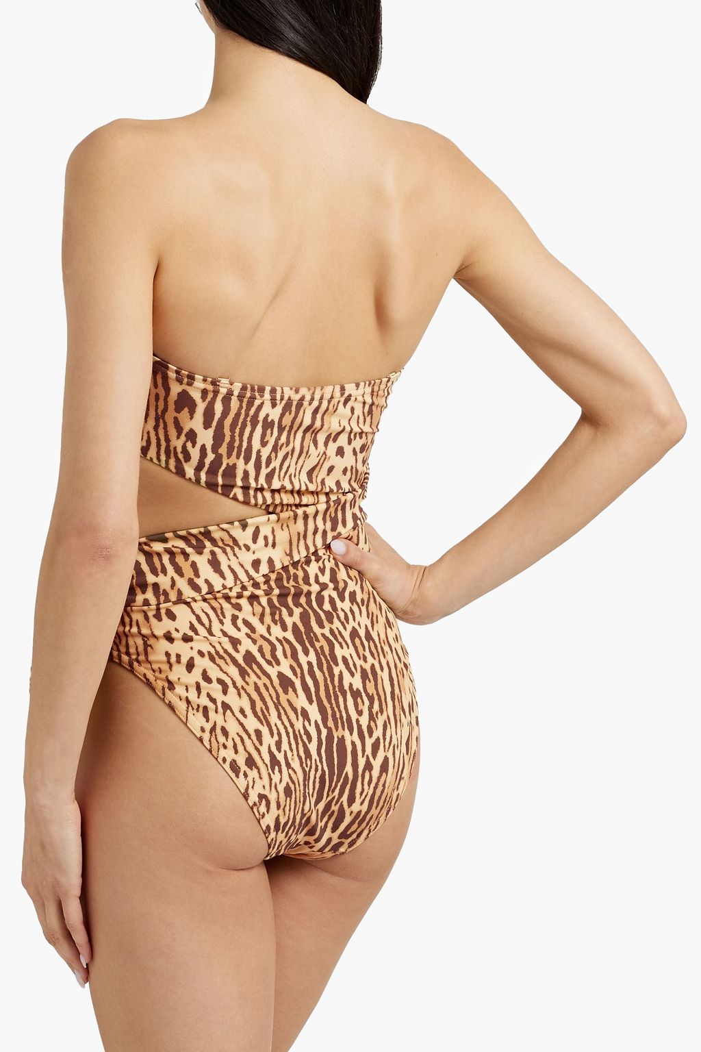 ZIMMERMANN Sculpt Scarf Tie cutout bandeau swimsuit