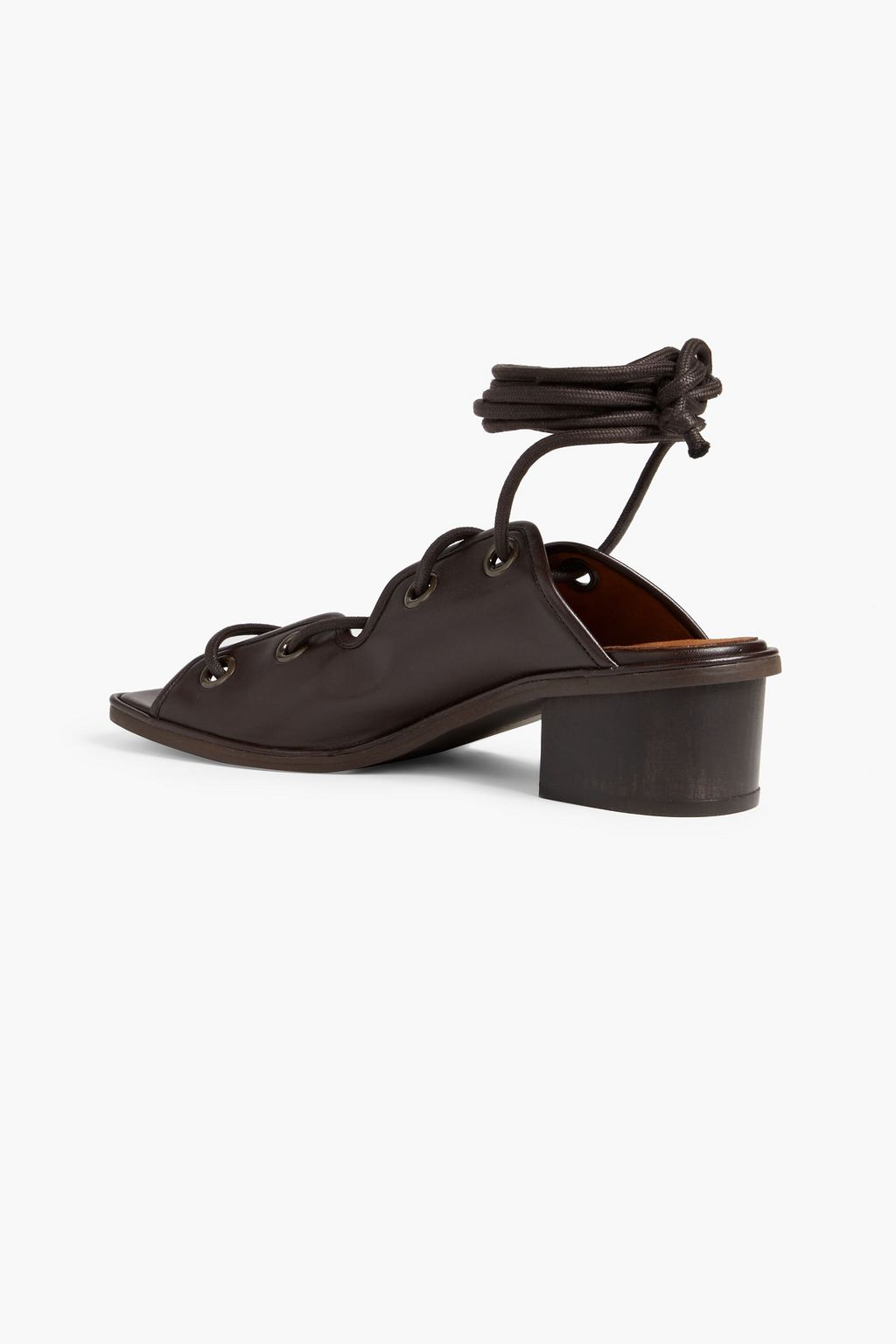 STELLA MCCARTNEY Lace-up faux leather sandals
