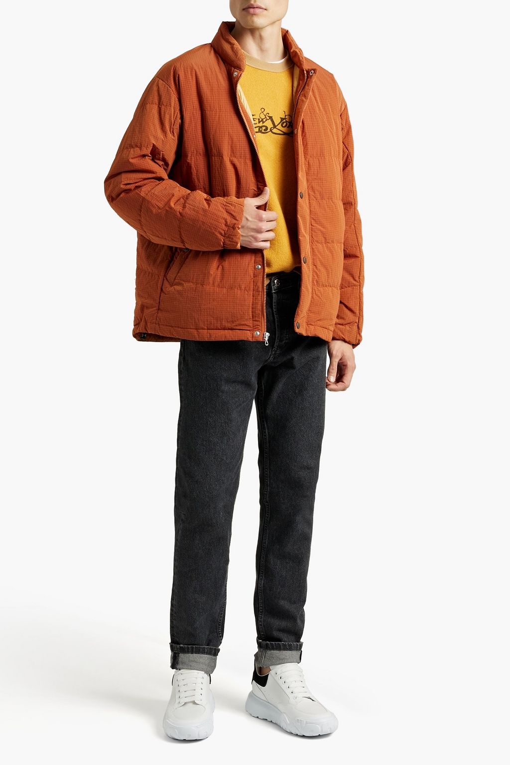 RAG & BONE Ethan quilted ripstop down jacket