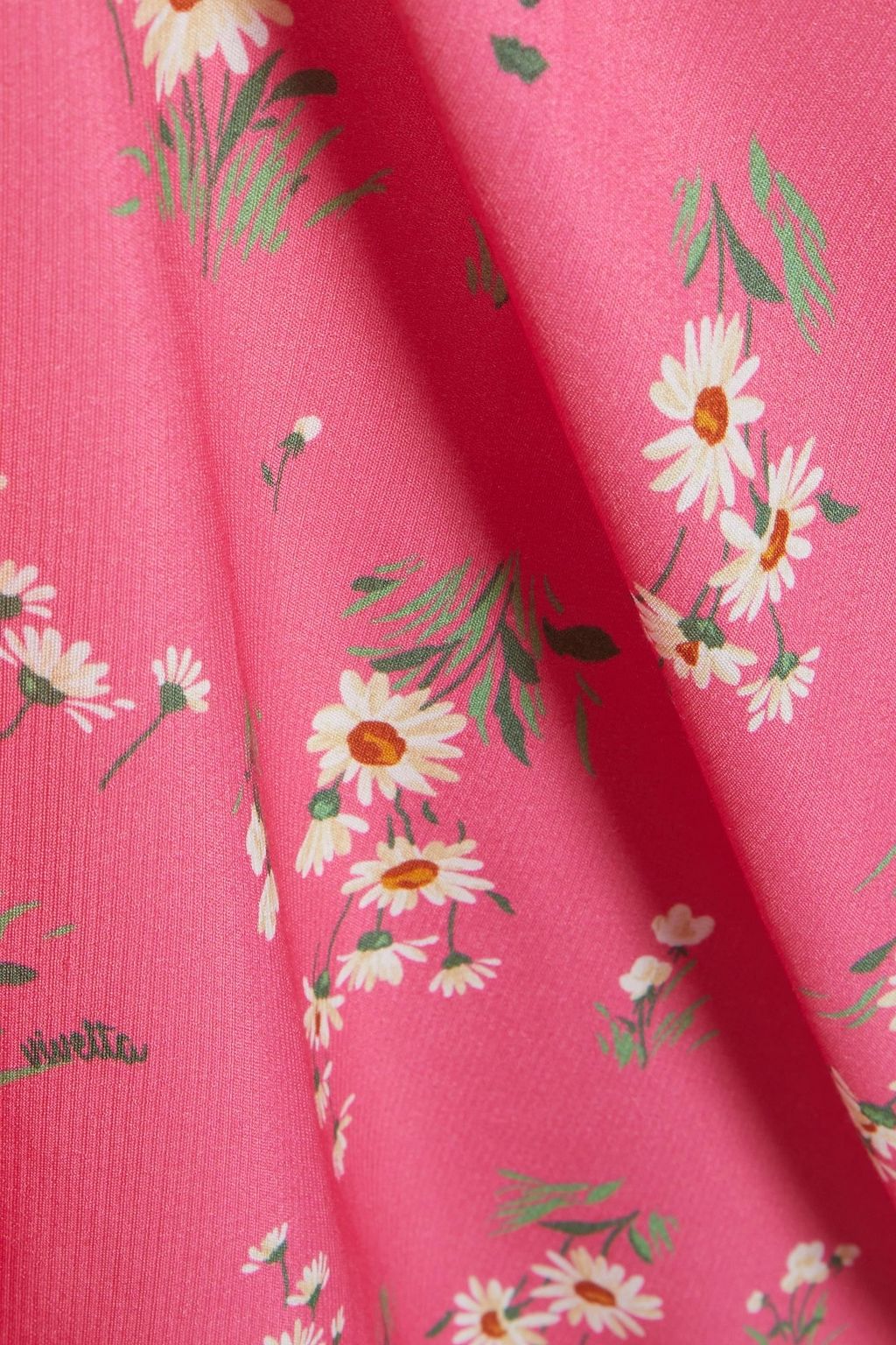 VIVETTA Floral-print crepe de chine midi dress