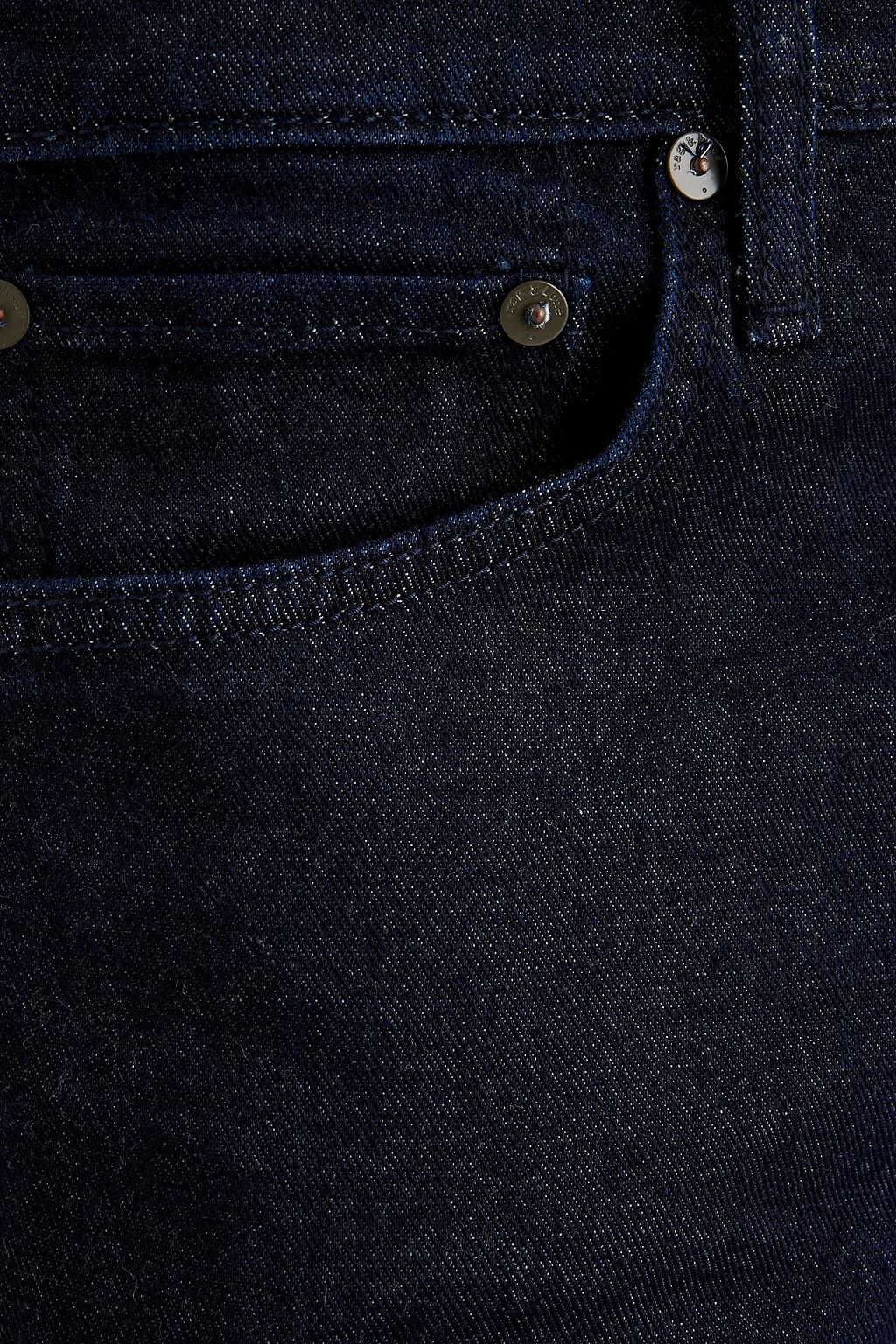 RAG & BONE Skinny-fit logo-embroidered denim jeans