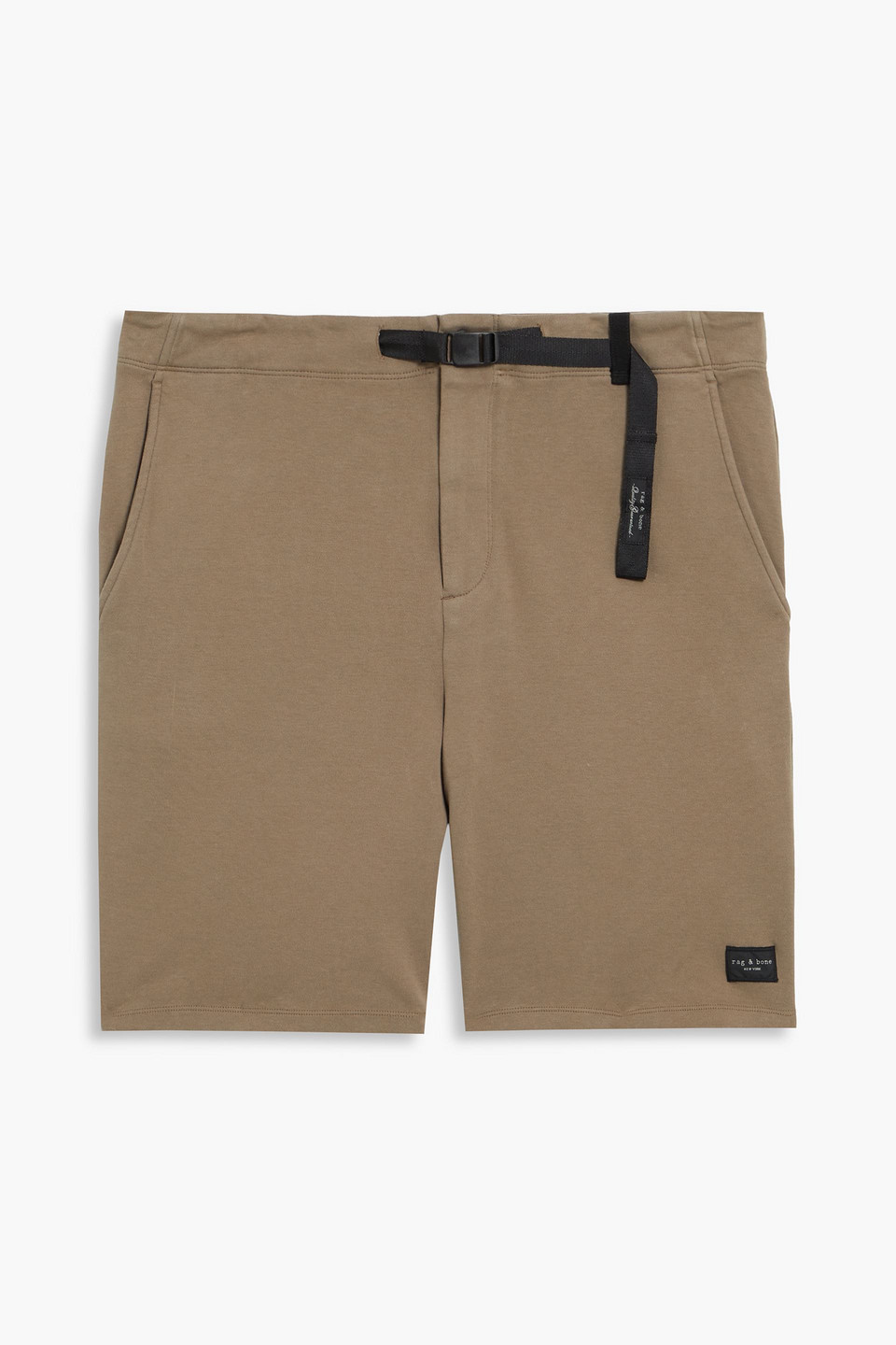 rag & bone - archetyle perry cotton-jersey shorts - neutral - s