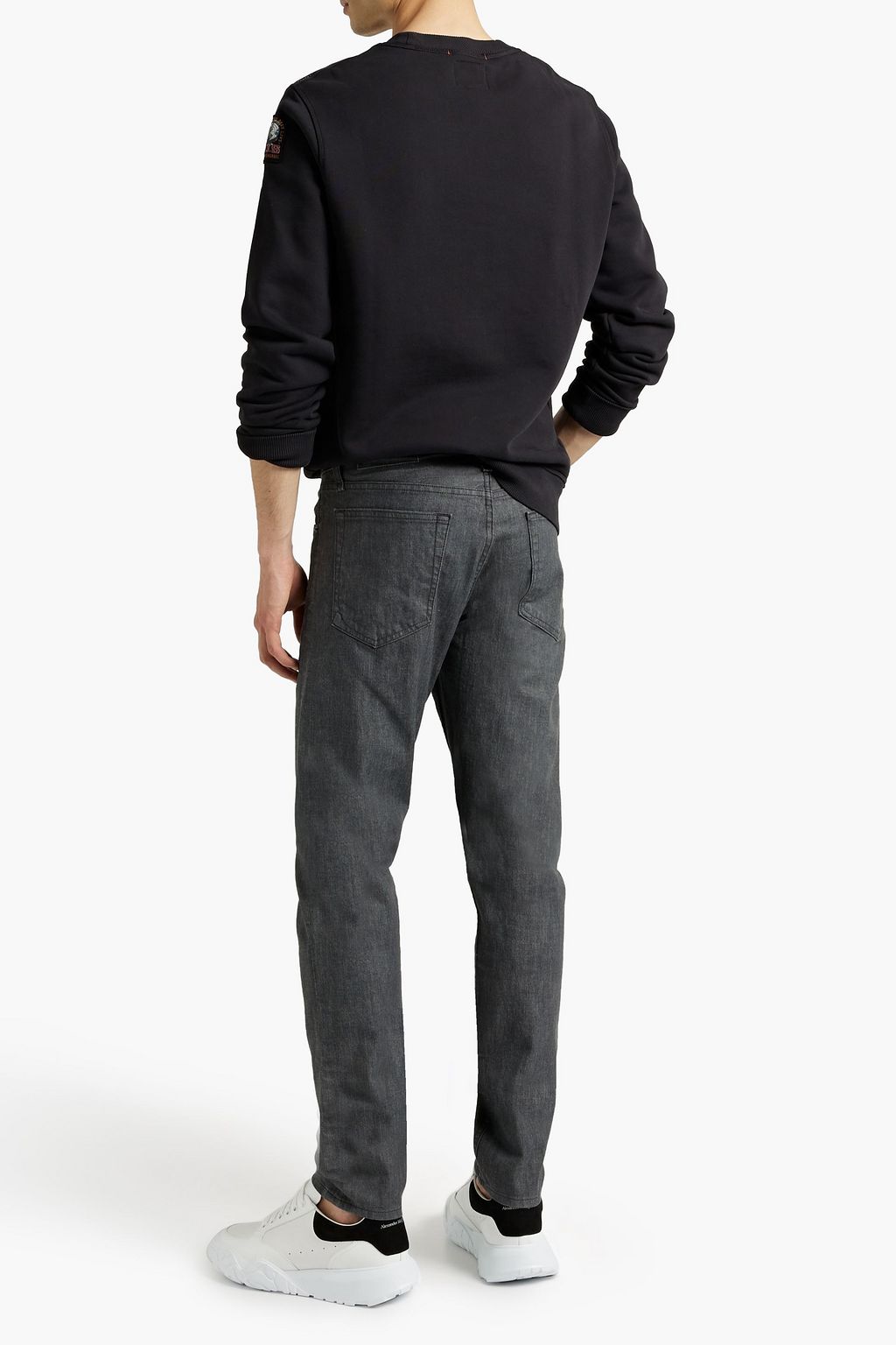 RAG & BONE Skinny-fit logo-embroidered denim jeans