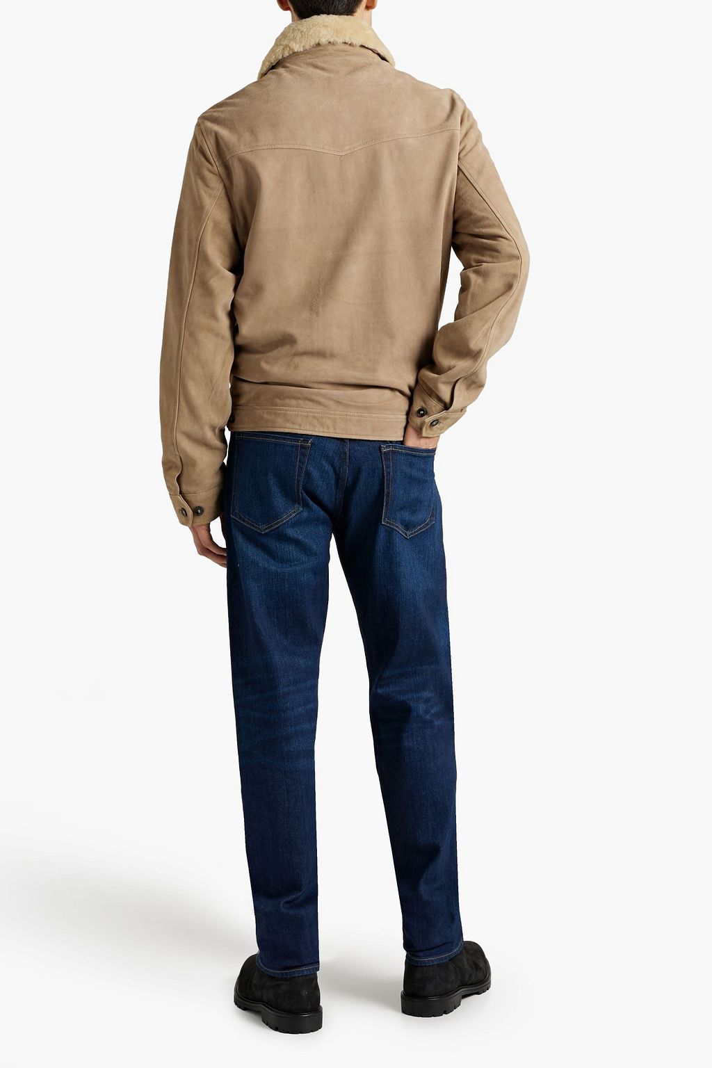RAG & BONE Slim-fit logo-embroidered denim jeans