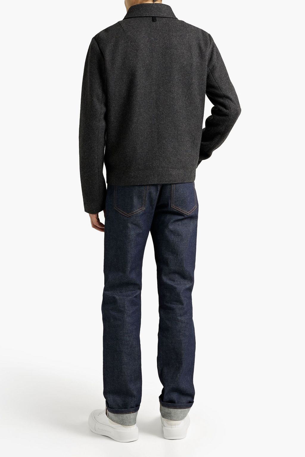RAG & BONE Melrose mélange knitted jacket