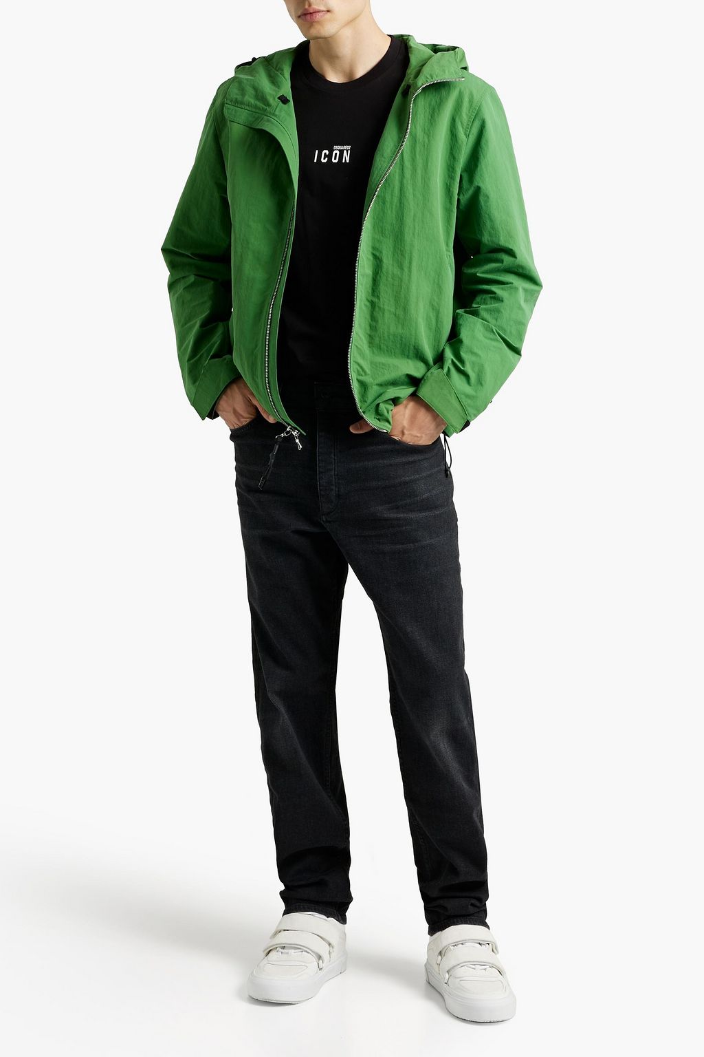 RAG & BONE Tactic shell hooded jacket