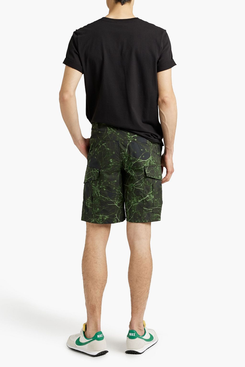 RAG & BONE Arkair Commando printed cotton-poplin shorts