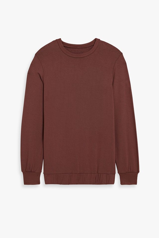 Stretch-modal jersey sweatshirt