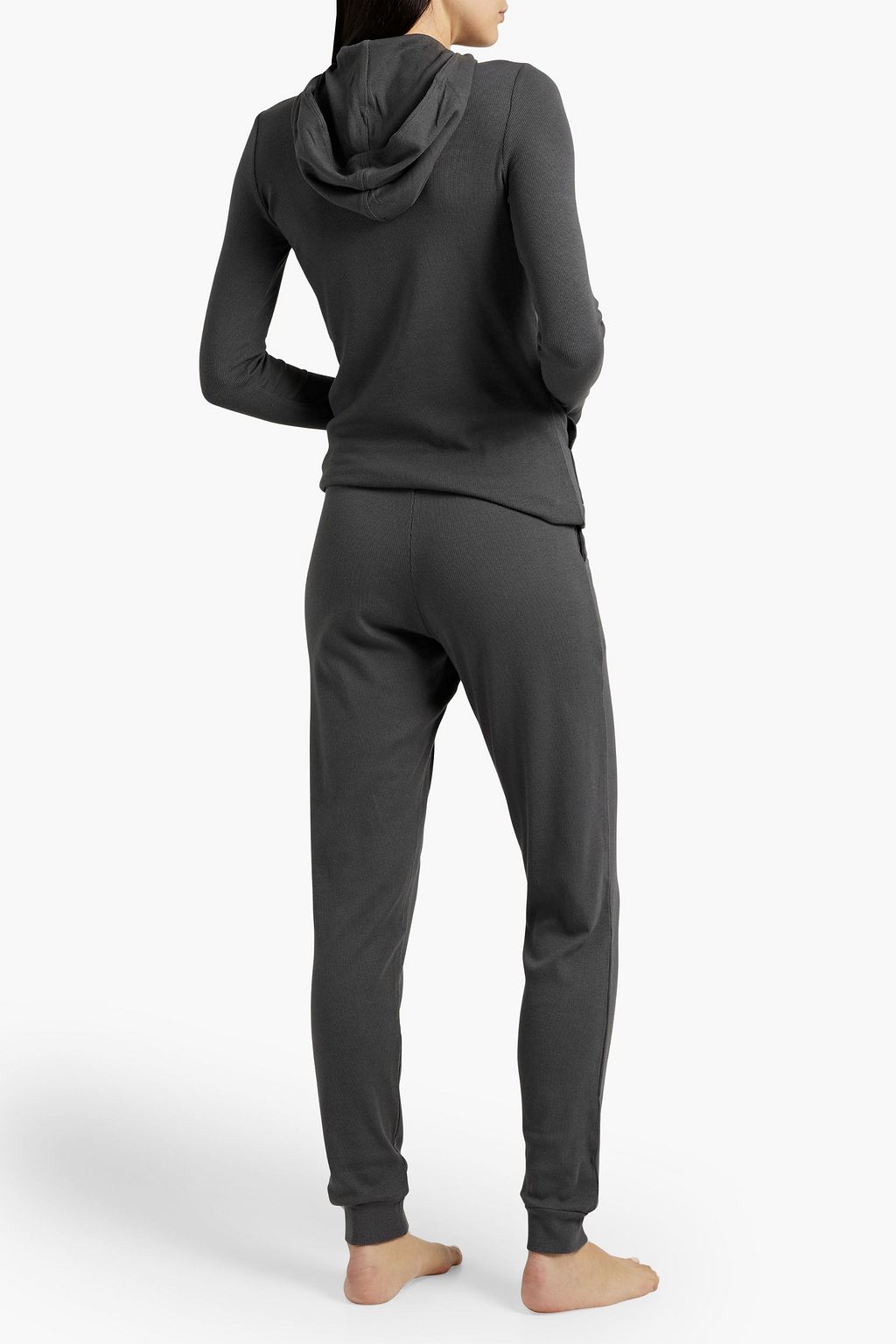 COMMANDO Luxury ribbed jersey pajama pants THE