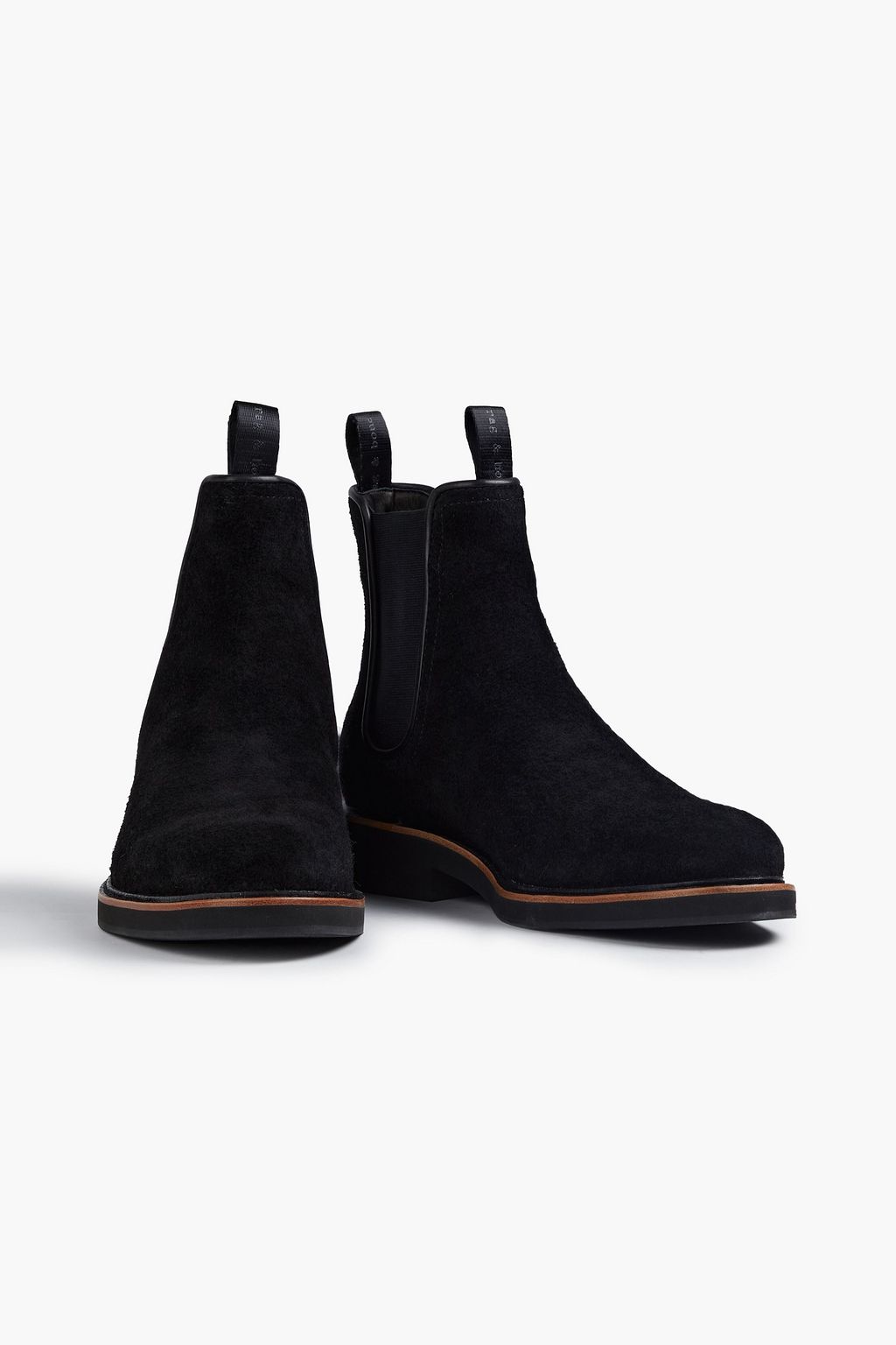 RAG & BONE Spencer brushed-suede Chelsea boots