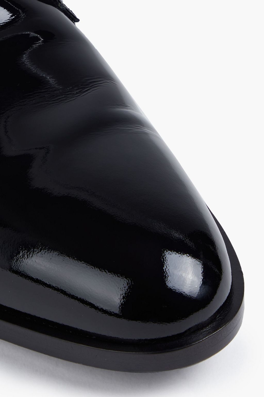 SAINT LAURENT Vernice New patent-leather derby shoes
