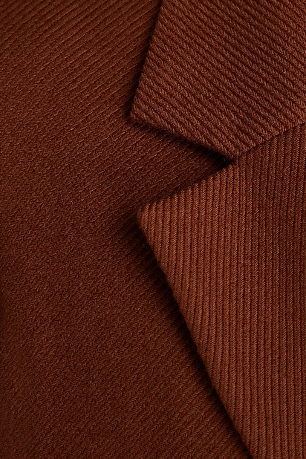ACNE STUDIOS معطف من قماش الدريل المصنوع من مزيج القطن والصوف