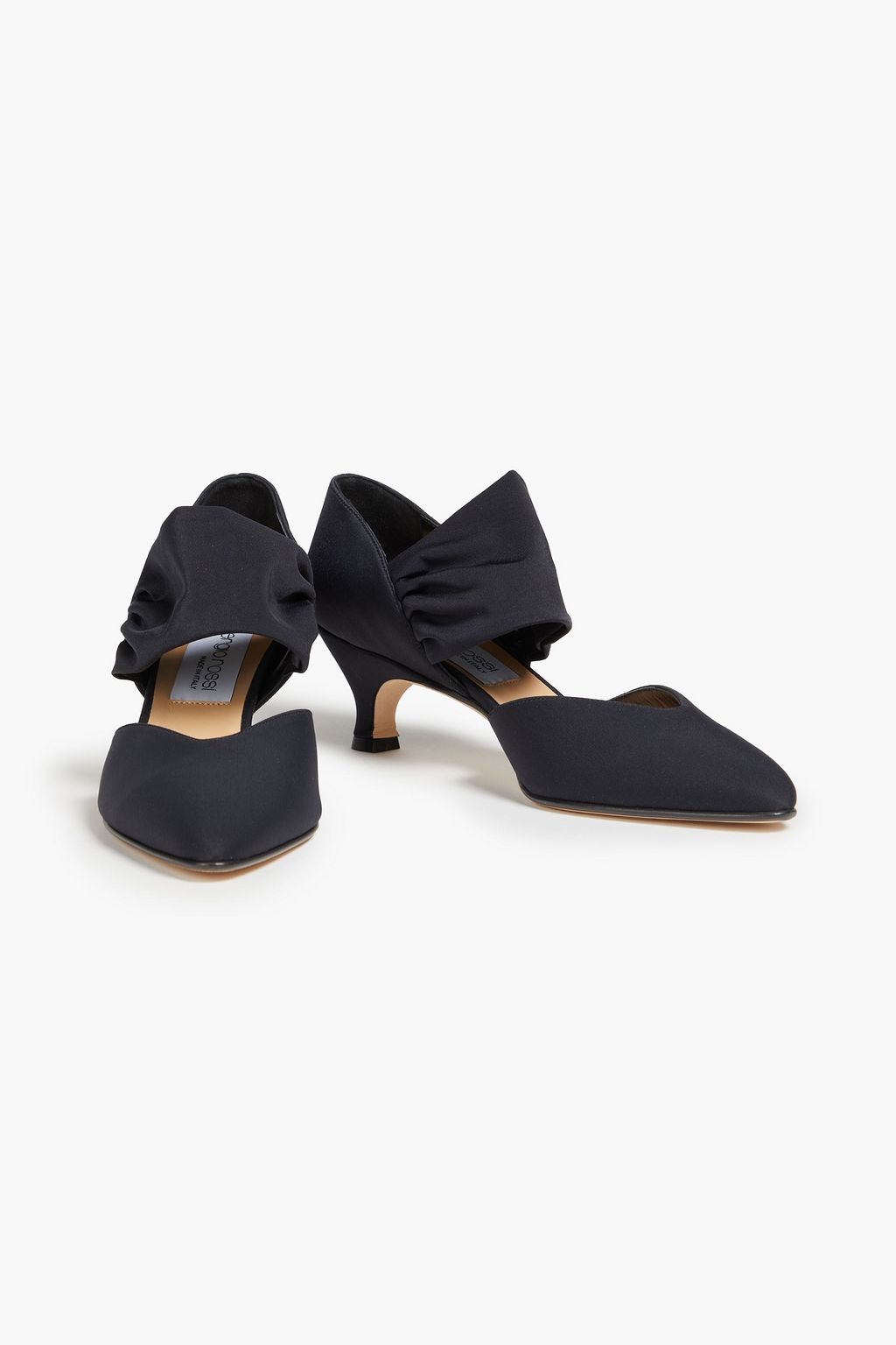 SERGIO ROSSI Stretch-jersey pumps