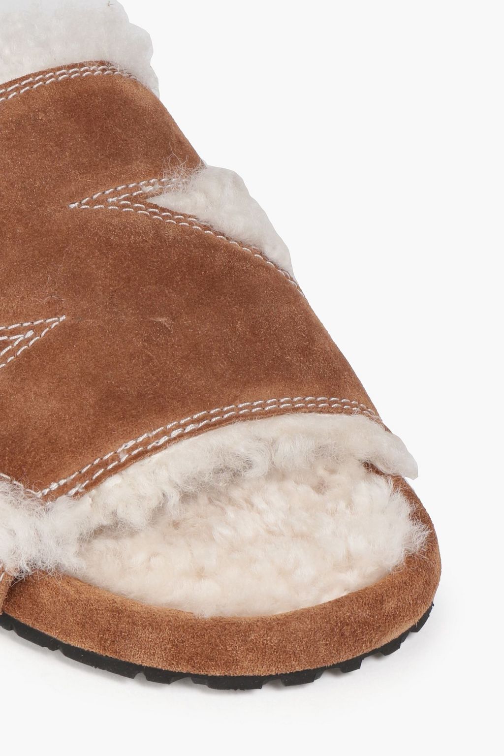 ZIMMERMANN Pantoletten aus Shearling