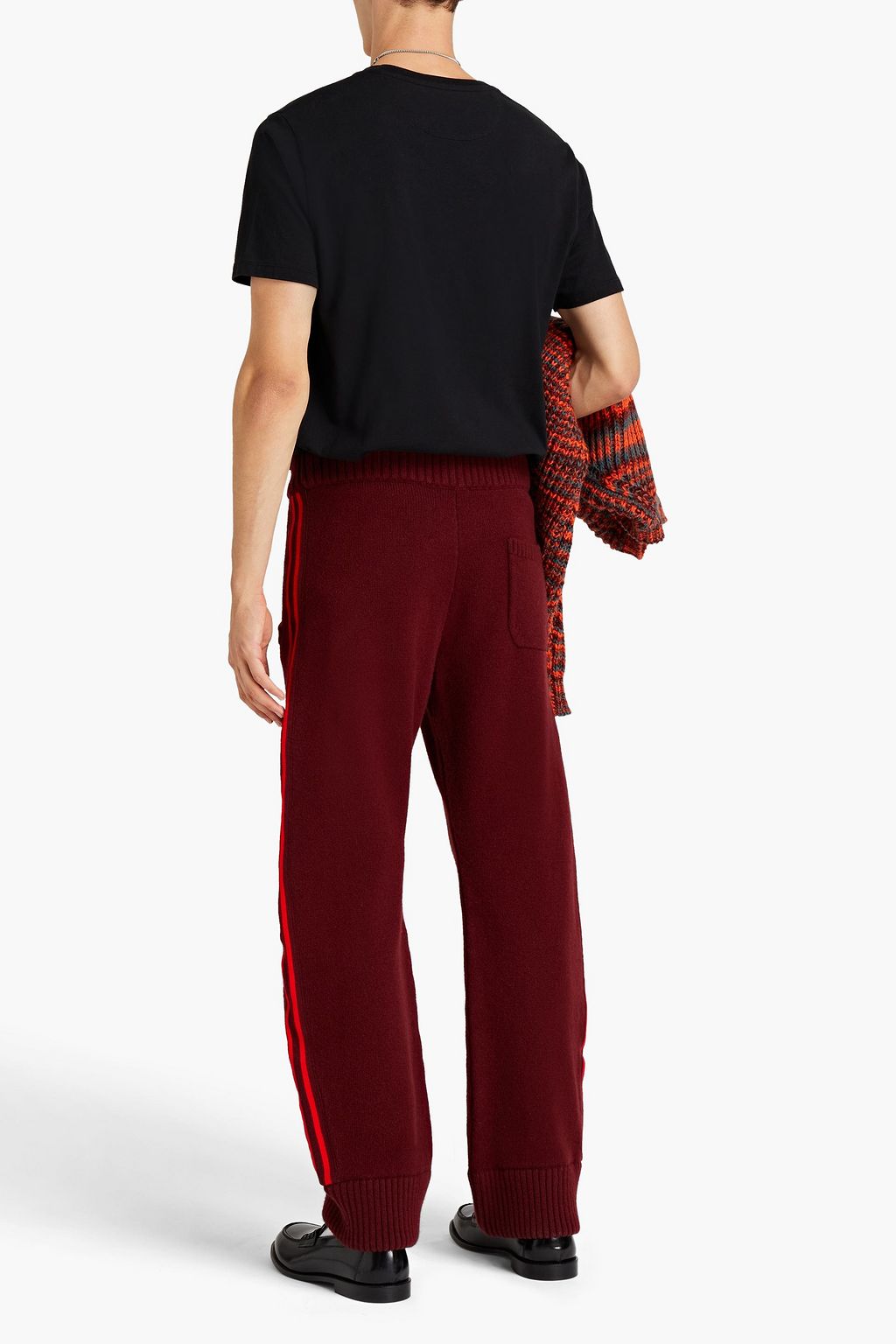 MAISON MARGIELA Striped wool sweatpants