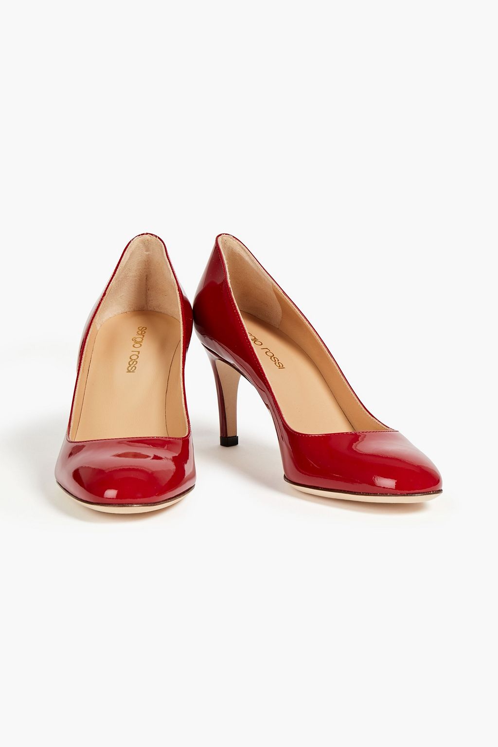 SERGIO ROSSI Patent-leather pumps