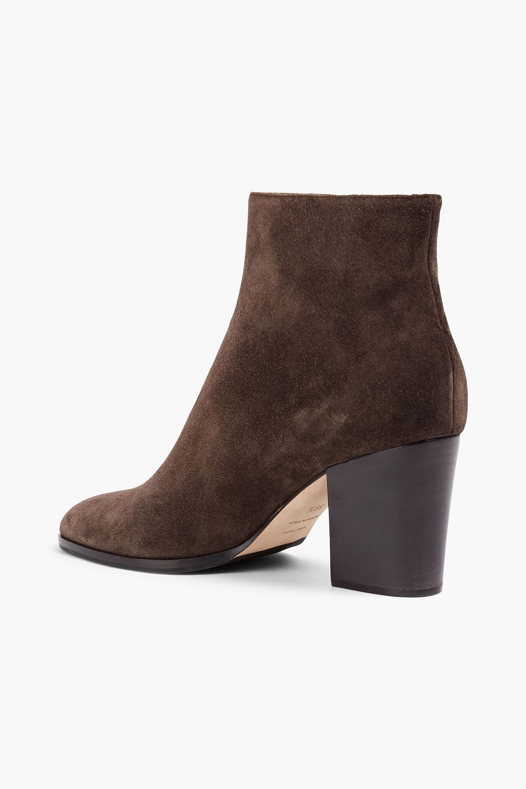 SERGIO ROSSI Suede ankle boots