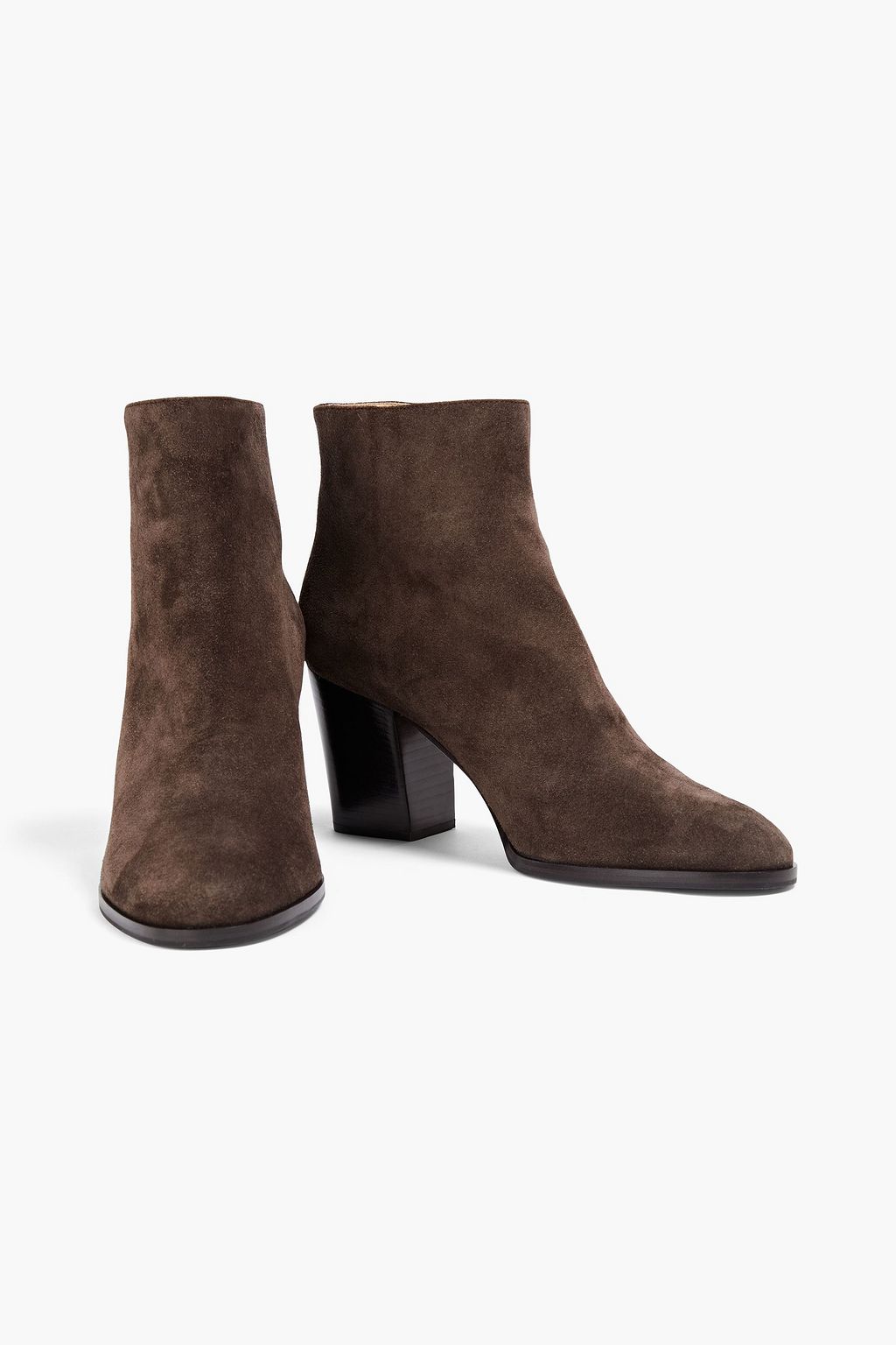 SERGIO ROSSI Suede ankle boots