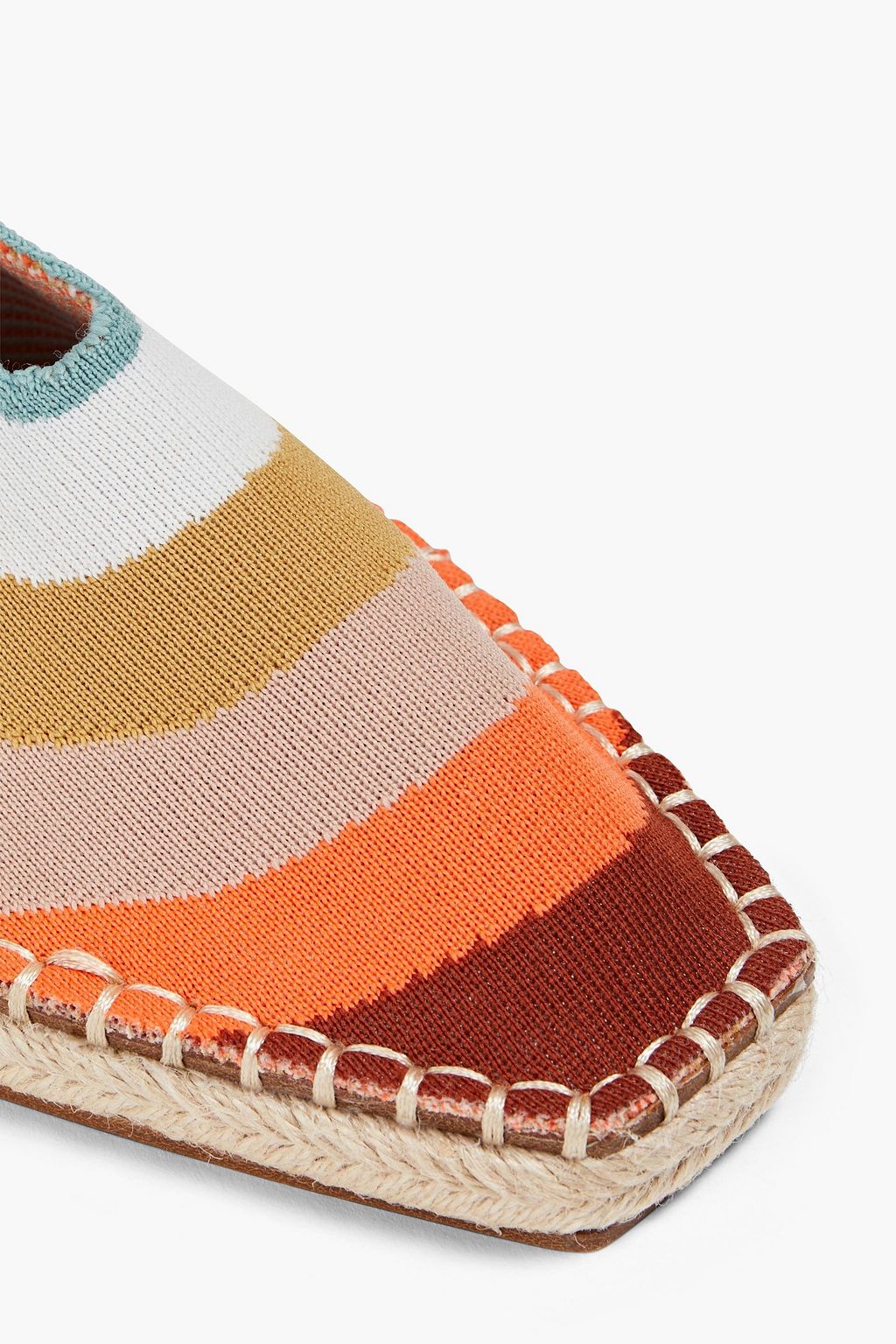 ZIMMERMANN Espadrilles aus Jacquard-Strick
