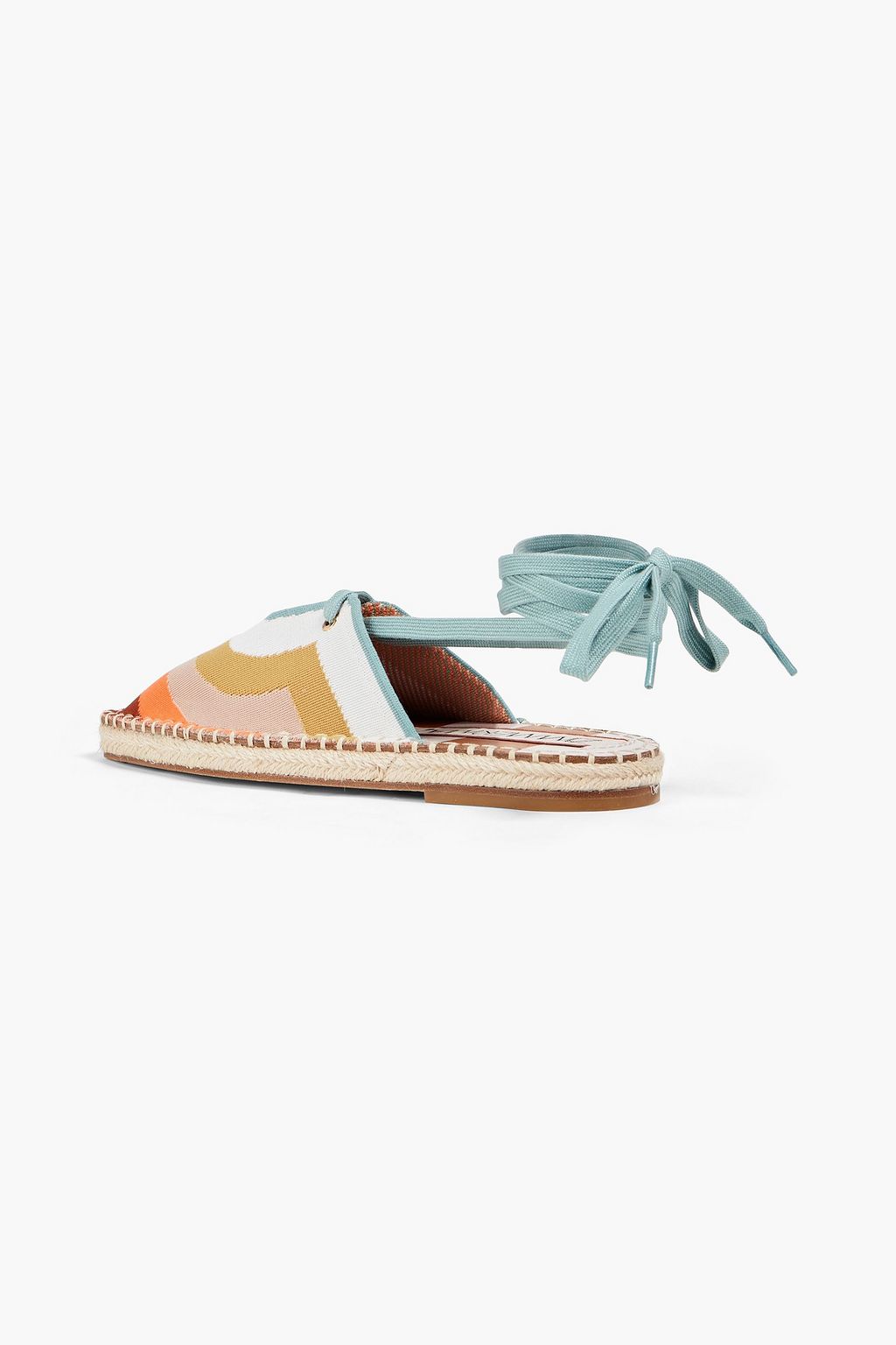 ZIMMERMANN Espadrilles aus Jacquard-Strick