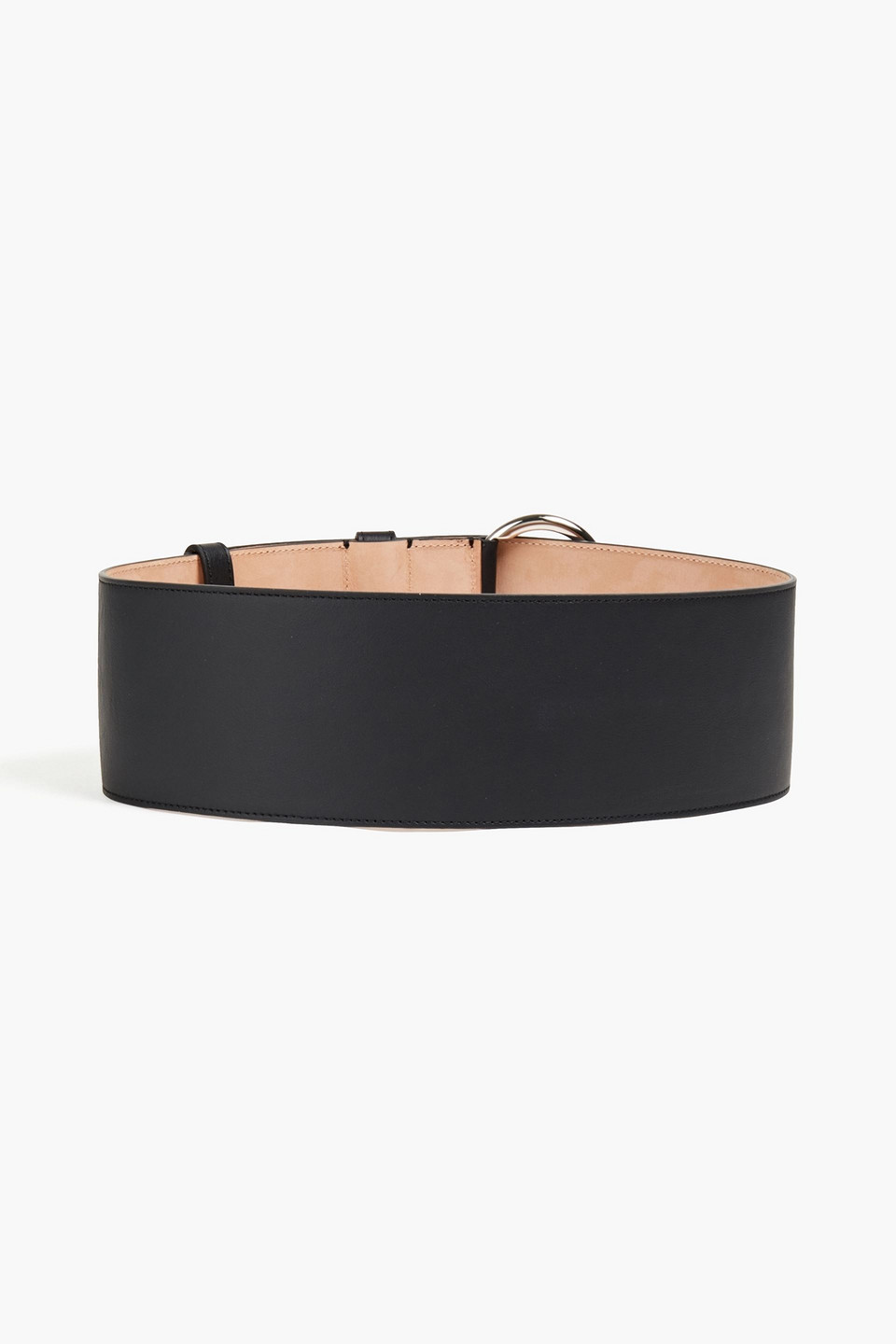 Acne Studios Leather Belt In Black