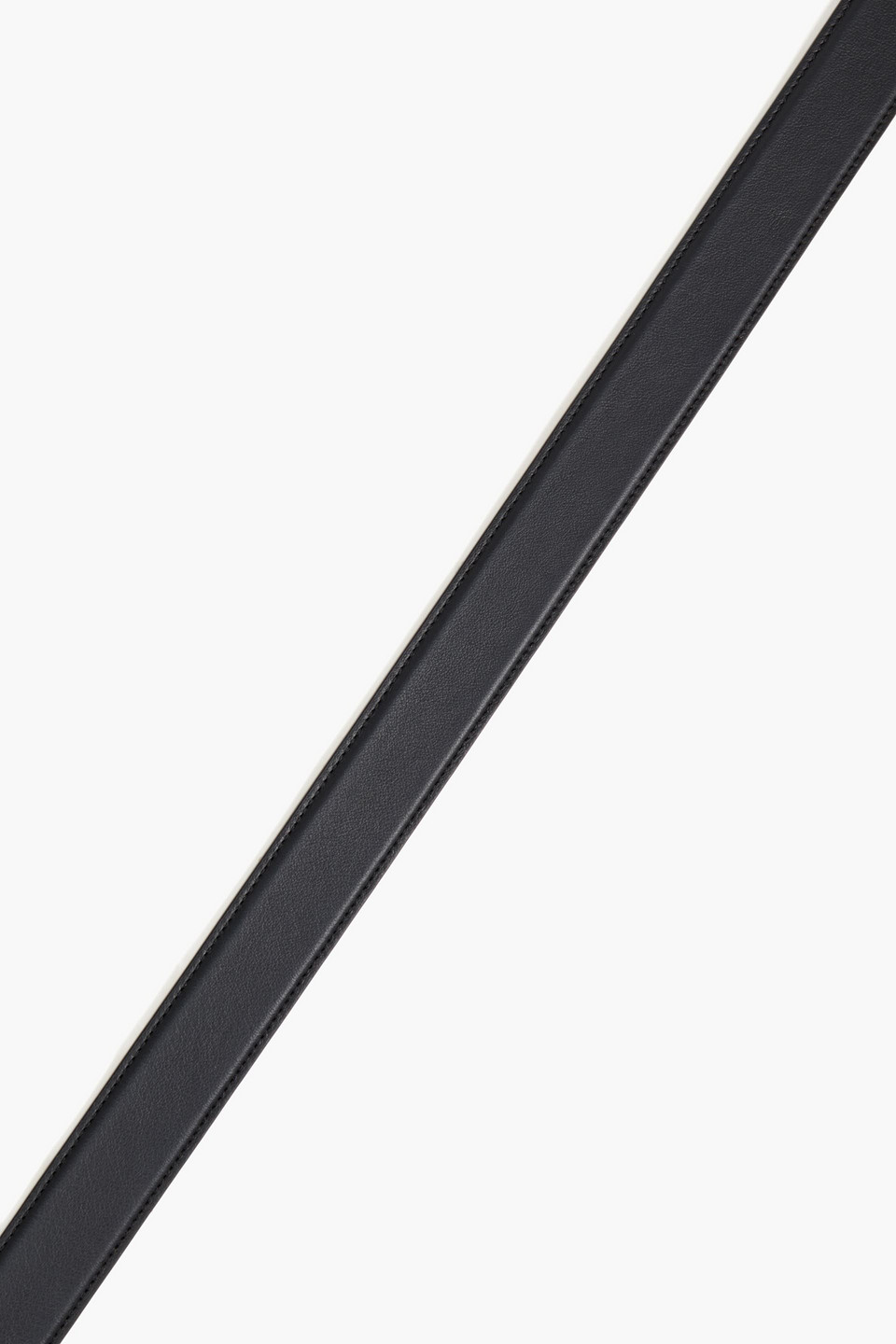 Acne Studios Leather Belt In Black