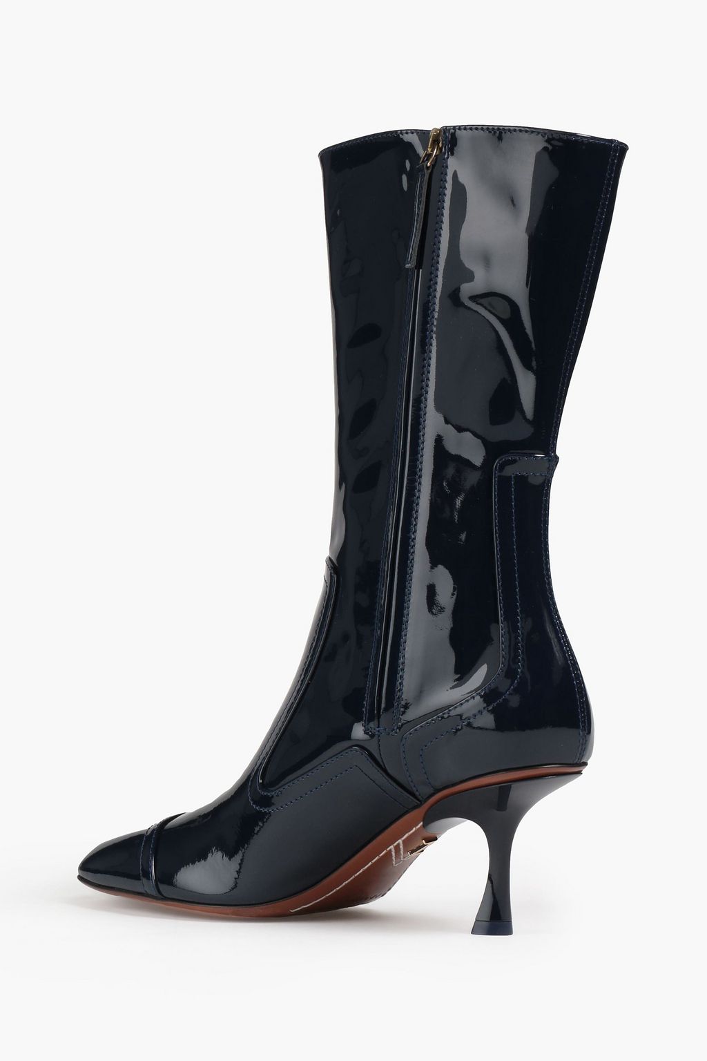 ZIMMERMANN Ankle Boots aus Lackleder