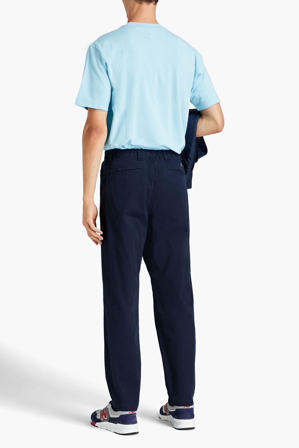 PS PAUL SMITH Pleated stretch-cotton twill chinos