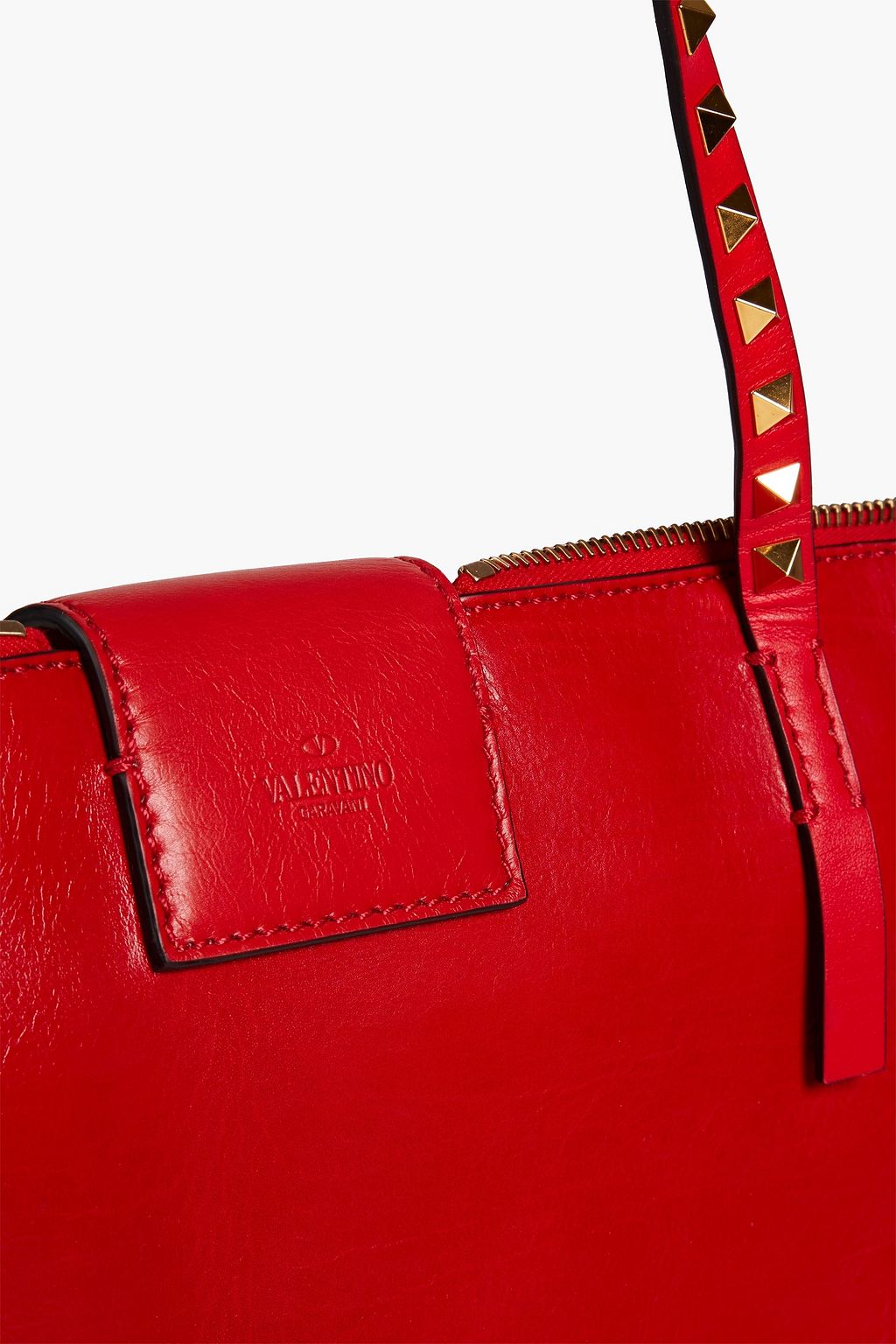 VALENTINO GARAVANI Rockstud leather tote