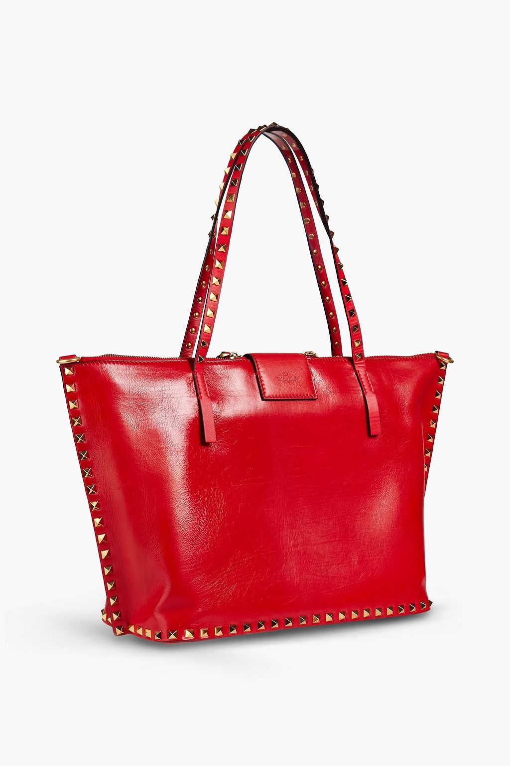 VALENTINO GARAVANI Rockstud leather tote